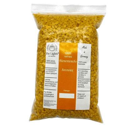 Reines Bienenwachs gelb in Pastillen